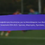 Συγκριτική Ανάλυση Των Φεστιβάλ Grassroots FIFA 2025: Περιφερειακές Διαφορές, Ποσοστά Συμμετοχής, Αποτελέσματα