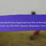 Σχολική Συμμετοχή στα Φεστιβάλ Grassroots της FIFA 2025: Προγράμματα, Εμπλοκή μαθητών, Αποτελέσματα