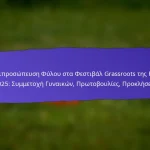 Ρόλος των Κοινοτικών Ηγετών στα Φεστιβάλ Grassroots της FIFA 2025: Συμμετοχή, Επιρροή, Αποτελέσματα