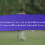 Προσβασιμότητα Εκδηλώσεων Για Άτομα Με Αναπηρία Στα Φεστιβάλ Grassroots FIFA 2025: Διατάξεις, Ανατροφοδότηση, Βελτιώσεις
