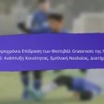 Προσβασιμότητα Εκδηλώσεων Για Άτομα Με Αναπηρία Στα Φεστιβάλ Grassroots FIFA 2025: Διατάξεις, Ανατροφοδότηση, Βελτιώσεις